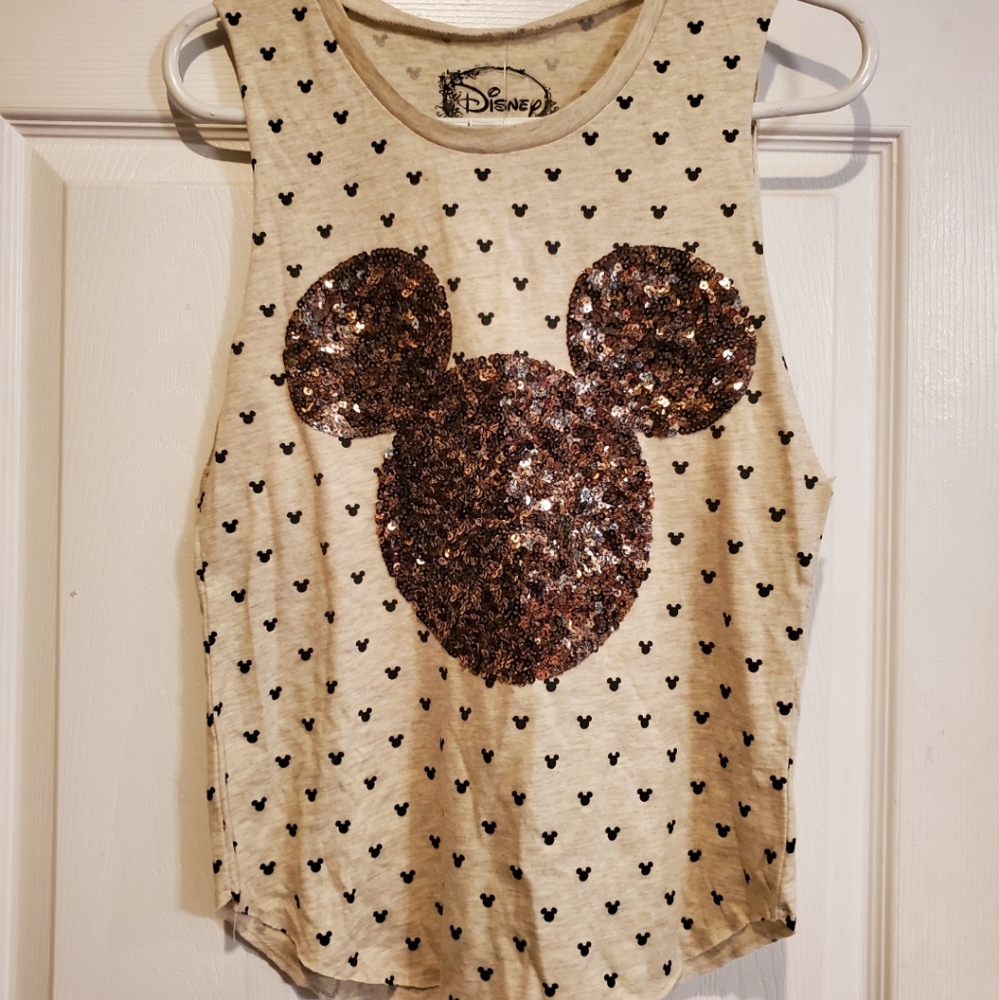 Womens Disney Mickey Tank Top- Brand New